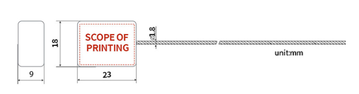 Guarnizione per cavo in acciaio ABS Guarnizione per cavo in acciaio ABS