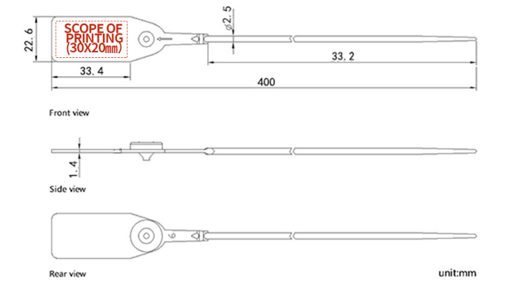 Sigillo in plastica Plastic Seal