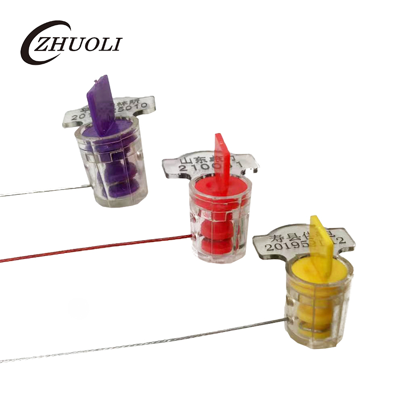 Etichette sigillo contatore