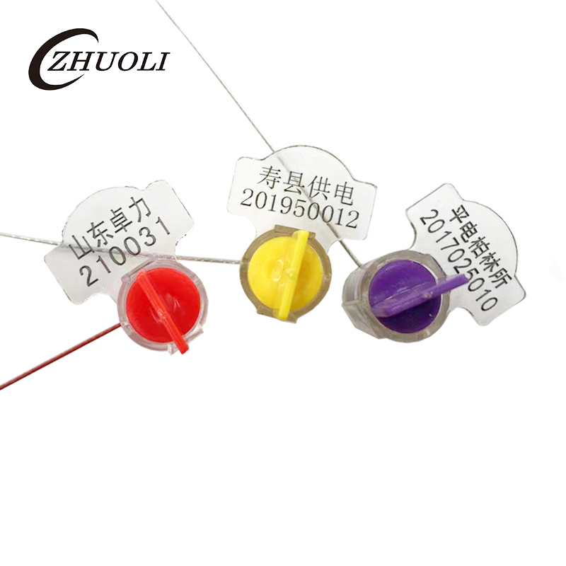 Etichette sigillo contatore Etichette sigillo contatore