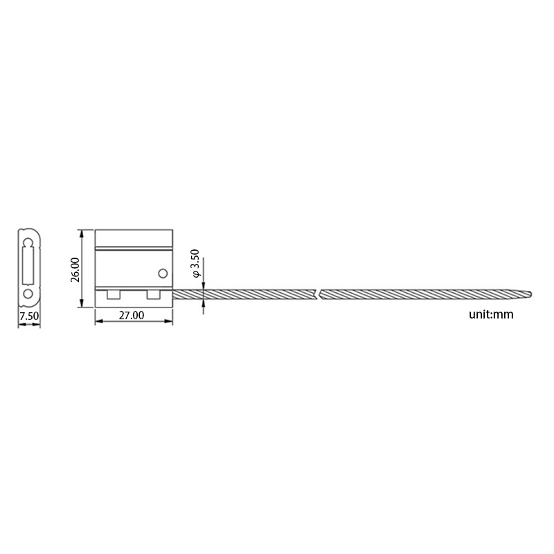 guarnizioni per cavi metallici metal cable seals