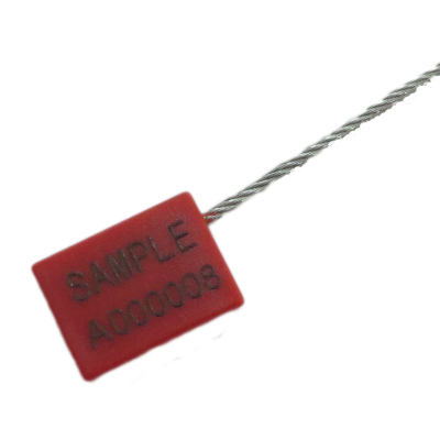 Sigillo Cavo Con Logo Personalizzato Cable Seal With Customized Logo