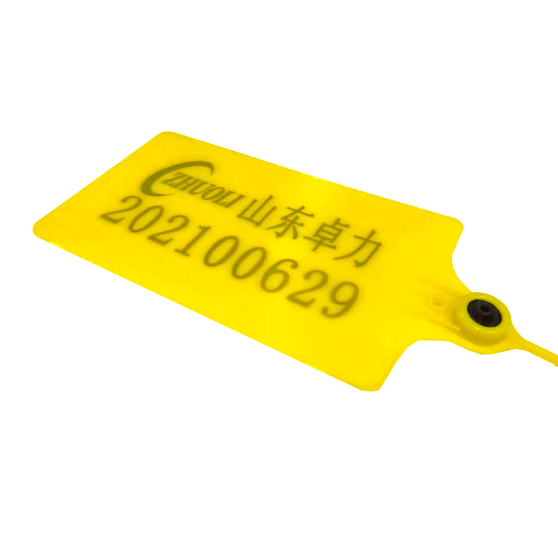 Sigillo in plastica con bandiera