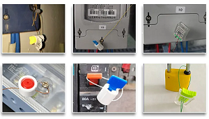 Sigillo del contatore dell'acqua Sigillo del contatore dell'acqua