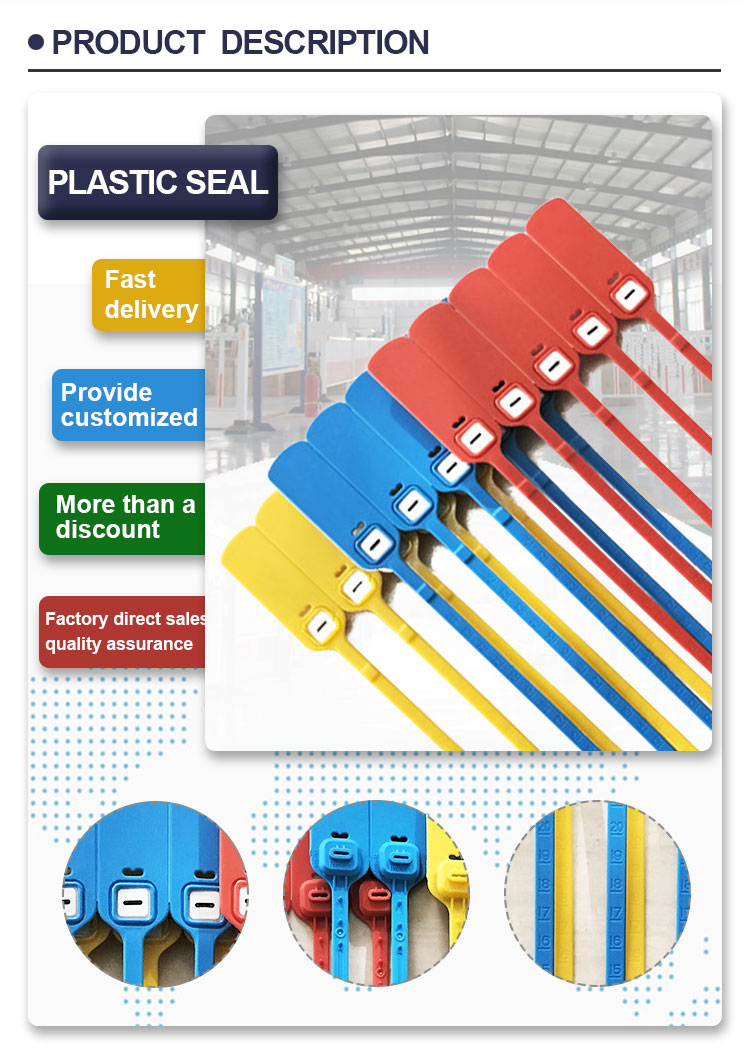 etichetta di sicurezza con sigillo in plastica plastic seal security tag