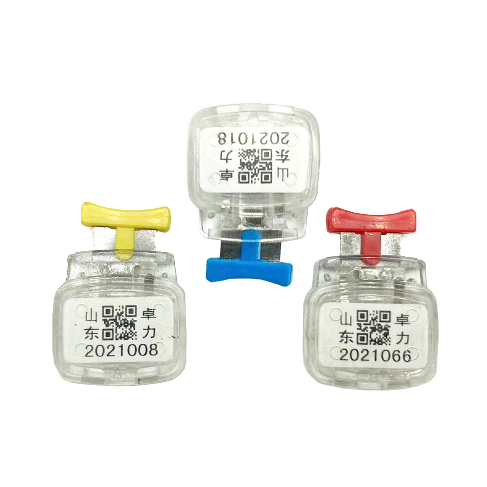 Sigillo di manomissione del contatore del gas Sigillo di manomissione del contatore del gas