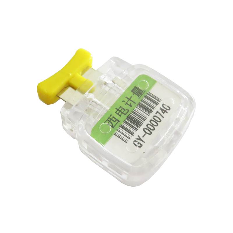 Sigillo di manomissione del contatore del gas Sigillo di manomissione del contatore del gas