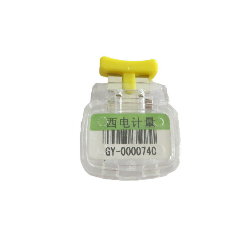 Sigillo di manomissione del contatore del gas Sigillo di manomissione del contatore del gas