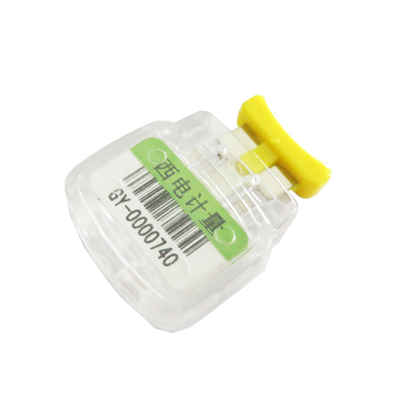 Sigillo di manomissione del contatore del gas Sigillo di manomissione del contatore del gas