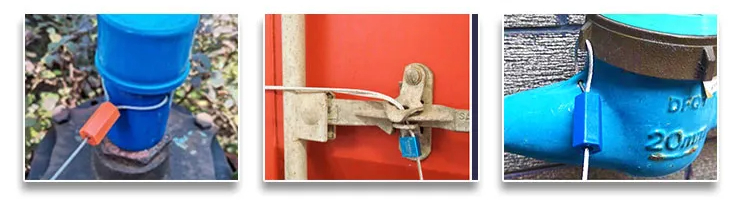 Sigilli per cavi in acciaio Steel Cable Seals