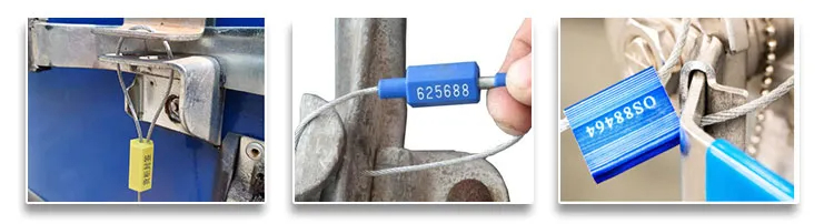 Sigilli per cavi in acciaio Steel Cable Seals