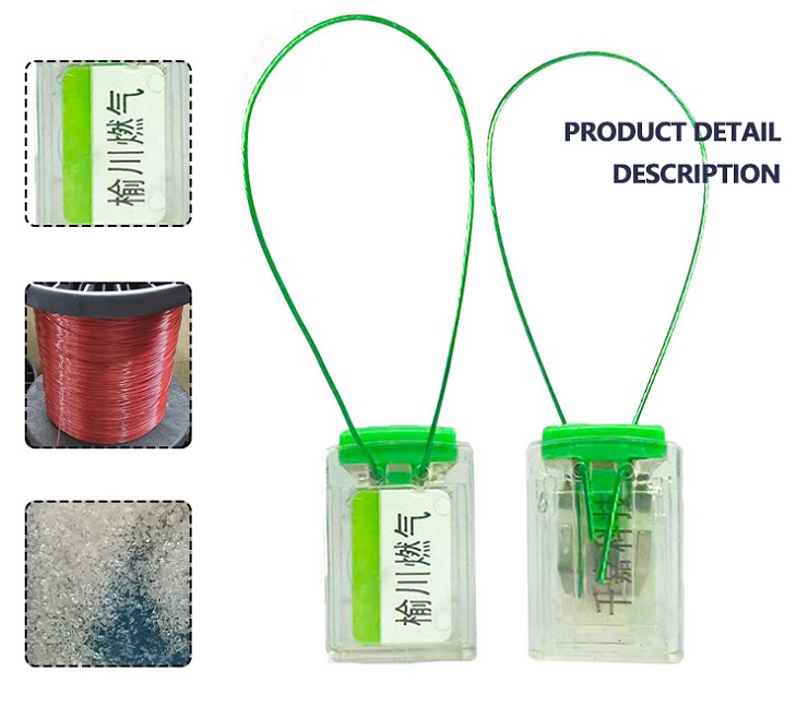 Sigilli per contatori con stampa di codici a barre Meter Seals With Barcode Printing