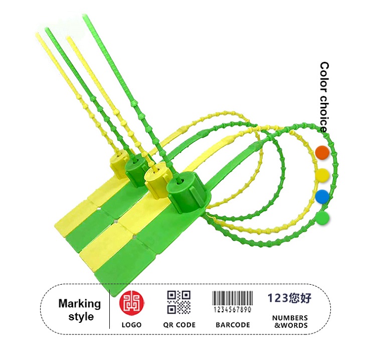 Sigillo di sicurezza in plastica a basso prezzo di fabbrica Cheap Factory Price Plastic Security Seal