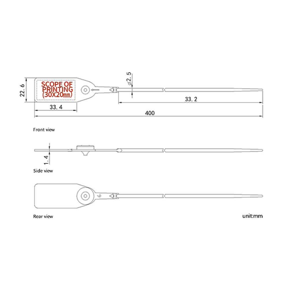 Sigilli antimanomissione in plastica Plastic Tamper Seals