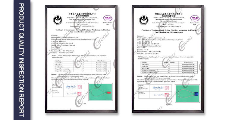 Sigillo di sicurezza per camion Sigillo di sicurezza per camion