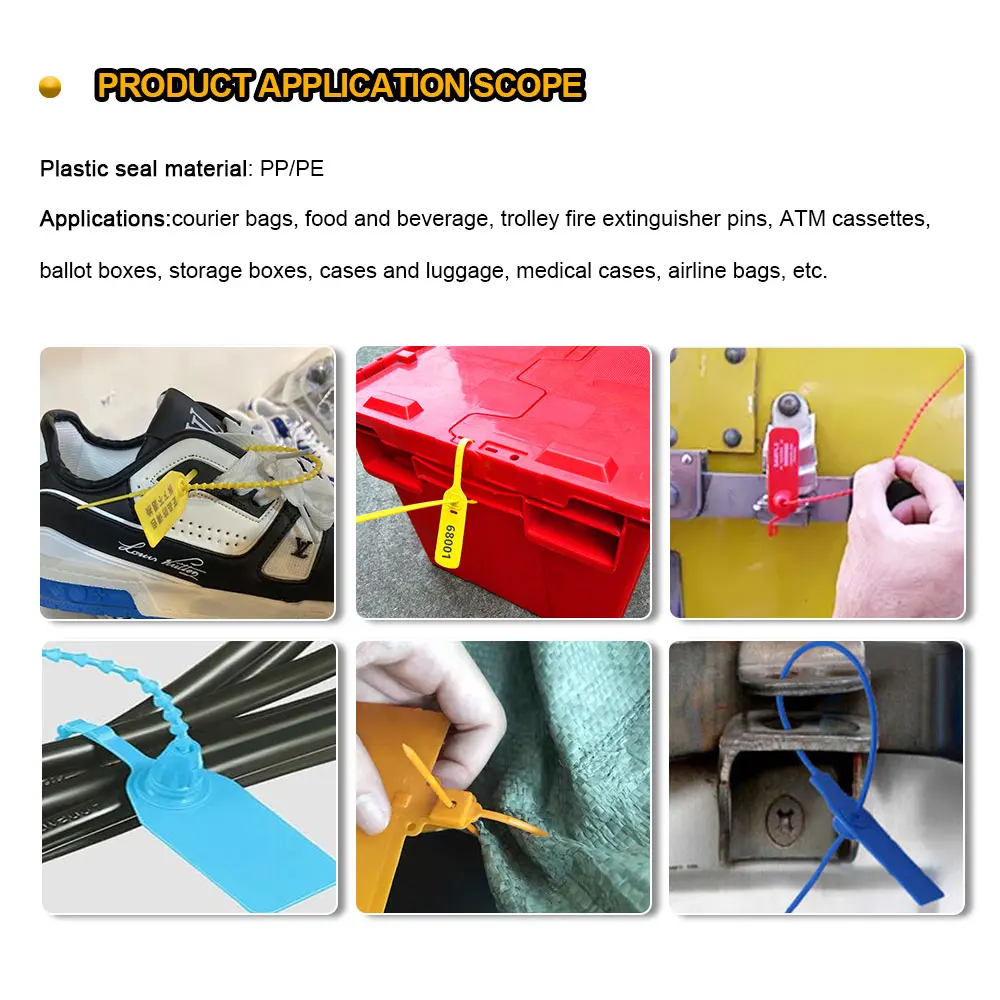 L025 Sigillo di alta sicurezza in plastica L025 Sigillo di alta sicurezza in plastica